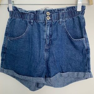 Girls high waisted shorts